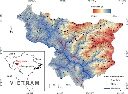 Assessing the influence of human activities on flash flood susceptibility in mountainous regions of Vietnam