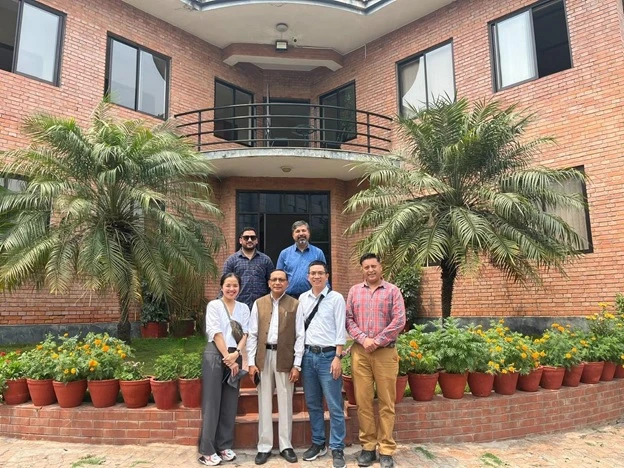 Phòng Thí nghiệm trọng điểm Quốc gia về động lực học sông biển tham dự cuộc họp đối tác dự án NOREC tại Nepal