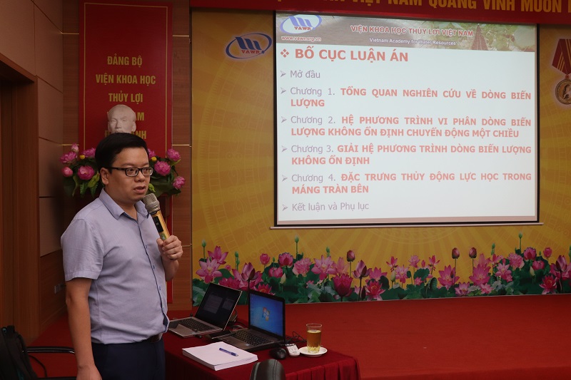 Hội thảo khoa học góp ý cho luận án Tiến sỹ kỹ thuật của NCS. Hoàng Nam Bình